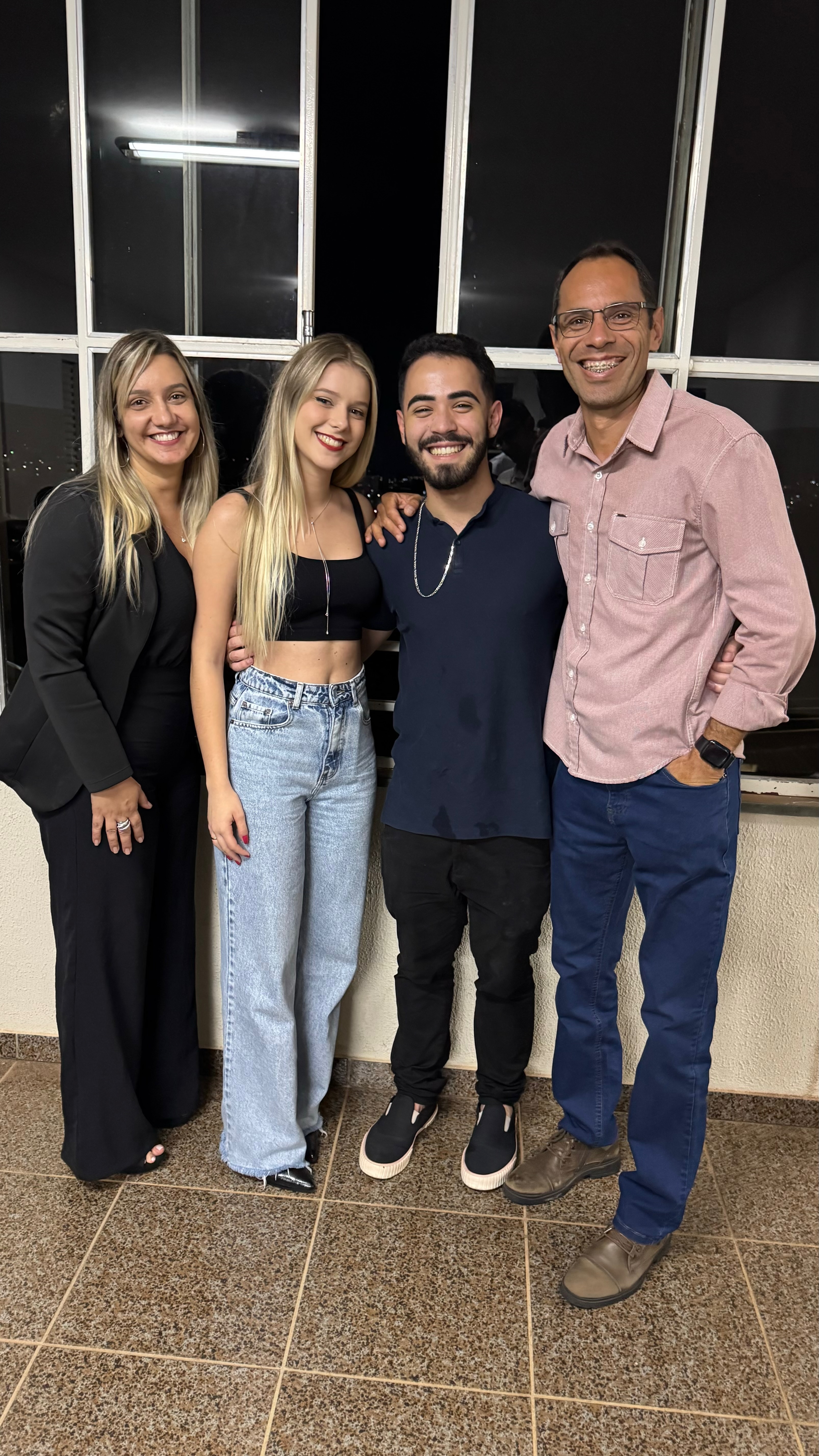 Com os sogros